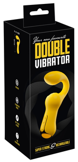 Double Vibrator Yellow Masturbator with 10 Vibration Modes and Flexible Vibro-Wings > Vibrators > Standard Vibrators - Tophatter Daily Deals
