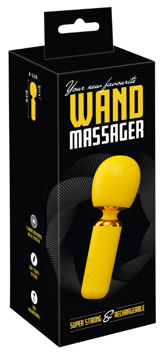 Wand Massager with Blue and Pink Color Options Compact Size for Relaxation and Muscle Relief > Sex Toys > Mini Massagers - Tophatter Daily Deals