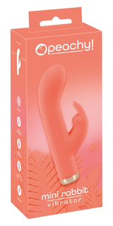 Peachy Mini Rabbit Vibrator in Pink, Small Size > Vibrators > Ladies > Rabbit - Tophatter Daily Deals