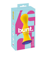 Bunt Anal Vibrator Soft Touch Silicone 12.6 cm Yellow and Purple > Anal Range > Anal Probes - Tophatter Daily Deals