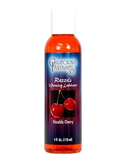 Razzels Warming Lubricant – Kissable Cherry Flavored Lubricant 4 Oz Bottle > Lube > Flavoured - Tophatter Daily Deals