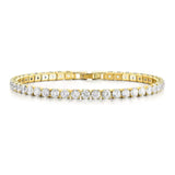 Alessandra™ Diamond Tennis Bracelet Alessandra™ GOLD Bracelets - Tophatter Daily Deals