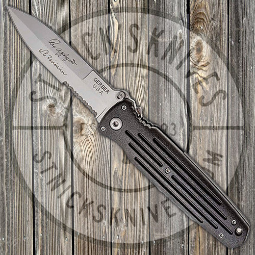Gerber Applegate-Fairbairn Combat Folder - 420 Stainless Steel - 05780N Knives - Tophatter Daily Deals