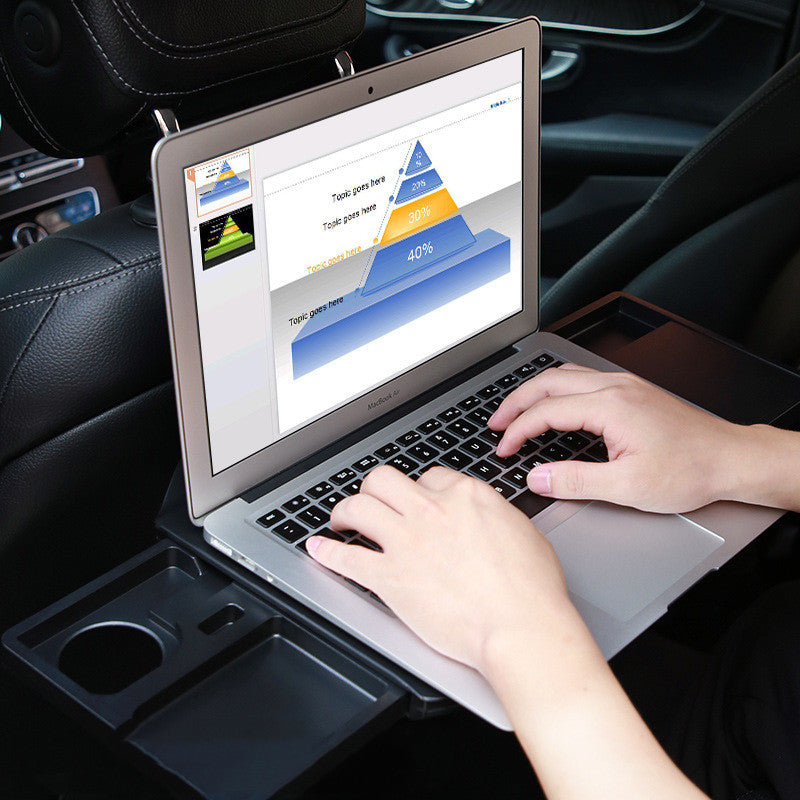 Back Seat Writing Desk Laptop Stand Car Desk 0 - Tophatter Daily Deals