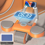 Abdominal Wheel Automatic Rebound Fitness Equipment Health Household Upgrade Elbow Support Orange 0 - Tophatter Daily Deals