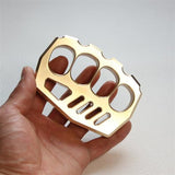 Brass Knuckle Pea Ring EDC Self Defense Tool - Tophatter Daily Deals