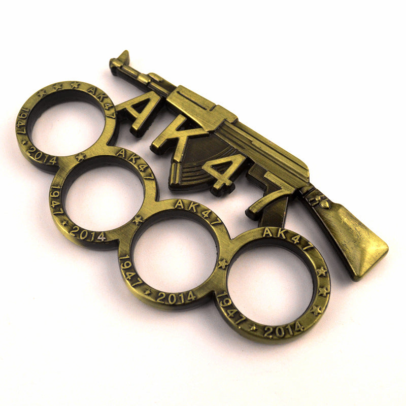 AK47 Brass Knuckle Design Bronze round - Tophatter Daily Deals
