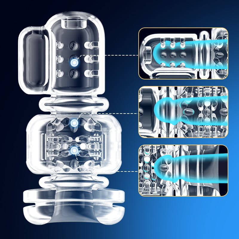 ThrustMate Pro Acmejoy - Wearable Male Masturbation Cup Thrusting 300 Thrusts/Min Stroker Masturbation Cup - Tophatter Daily Deals