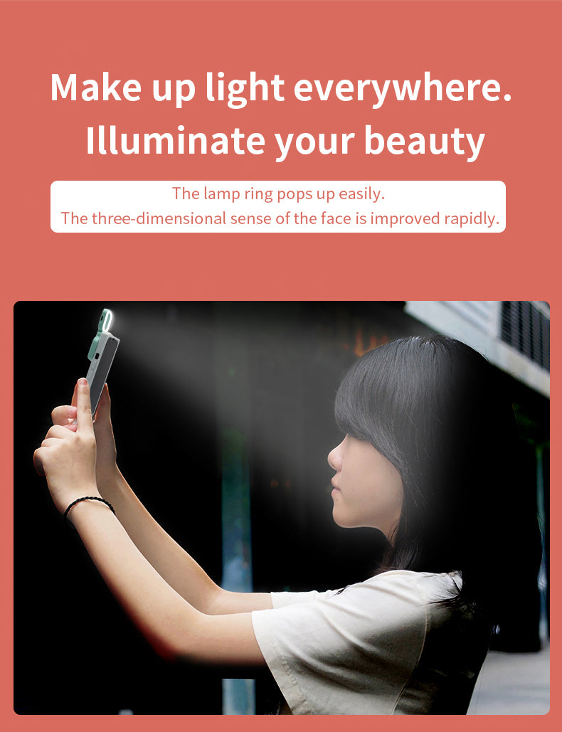Ring Selfie Flip Light iPhone Case - 3 Colors Phone Cases - Tophatter Daily Deals