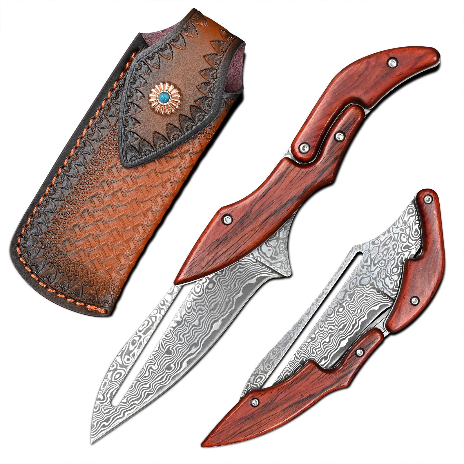 Mechanical folding knife A - Tophatter Daily Deals