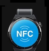 Bluetooth Call NFC Access Control Movement Android Smart Watch 0 - Tophatter Daily Deals