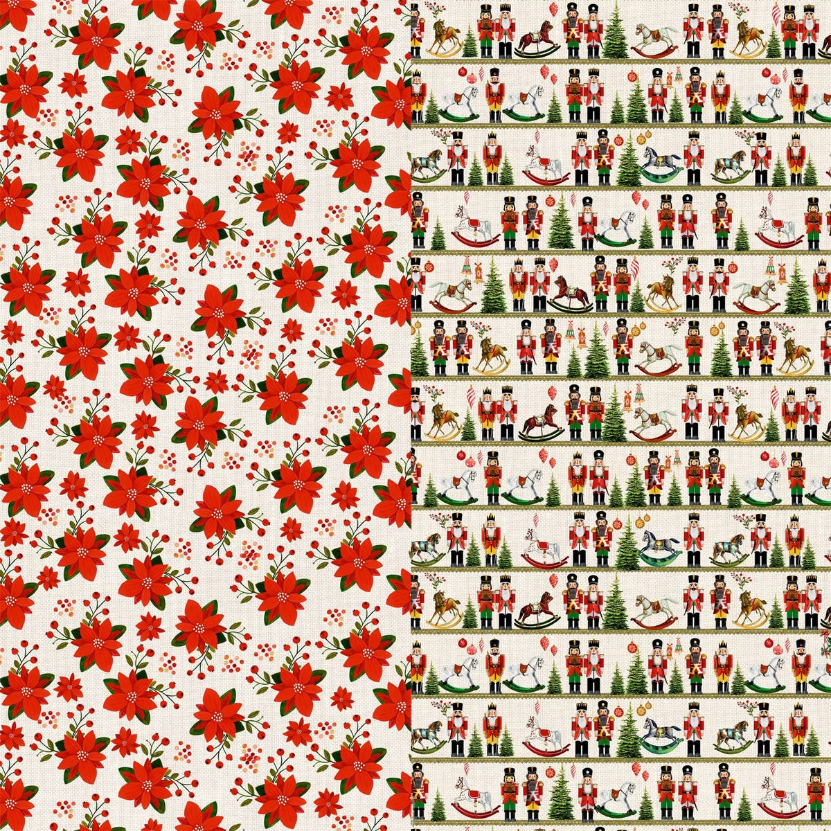 Nutcracker Christmas Wrapping Paper Book with 10 Stylish Sheets & Gift Tags Wrapping Paper - Tophatter Daily Deals
