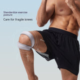 Built-in Double Silicone Pressure Adjustable Patella Retinaculum 0 - Tophatter Daily Deals