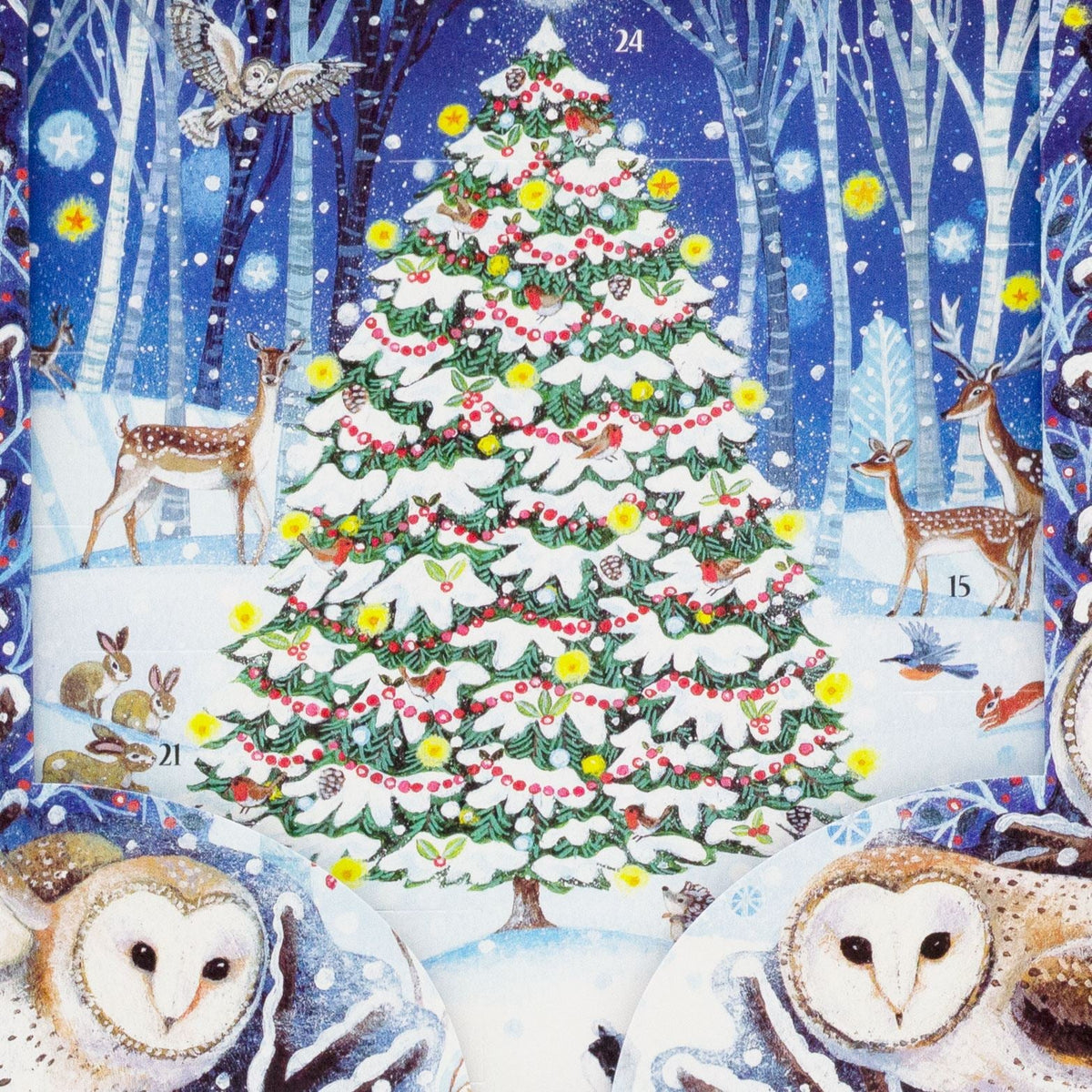 3D Winter Wonderland Christmas Advent Calendar | Animal Picture Advent Calendar Advent Calendar - Tophatter Daily Deals