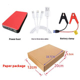 Automobile Emergency Start Power Source 12V Multi-function Vehicle-mounted Electrical Appliance Paper Box Host 20000 T02 Emergency Start Power - Tophatter Daily Deals