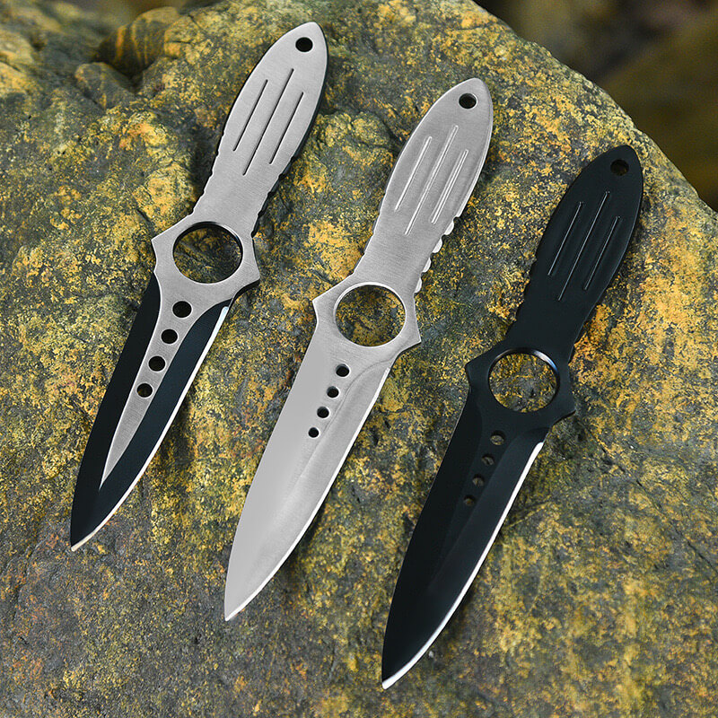 OUTDOOR GAITER SABER CAMPING OPEN BLADE STRAIGHT KNIFE-GS101 KNIVES - Tophatter Daily Deals