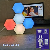 Background Wall Quantum Esports Atmosphere Light Strange Light Board 5lights 0 - Tophatter Daily Deals