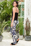 Lace Trim Cami and Floral Pants Lounge Set Loungewear Sets - Tophatter Daily Deals