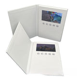 Brochure Paper Blank 7-inch Greeting Card White Hardcover Video Book 297x210x15MM 0 - Tophatter Daily Deals