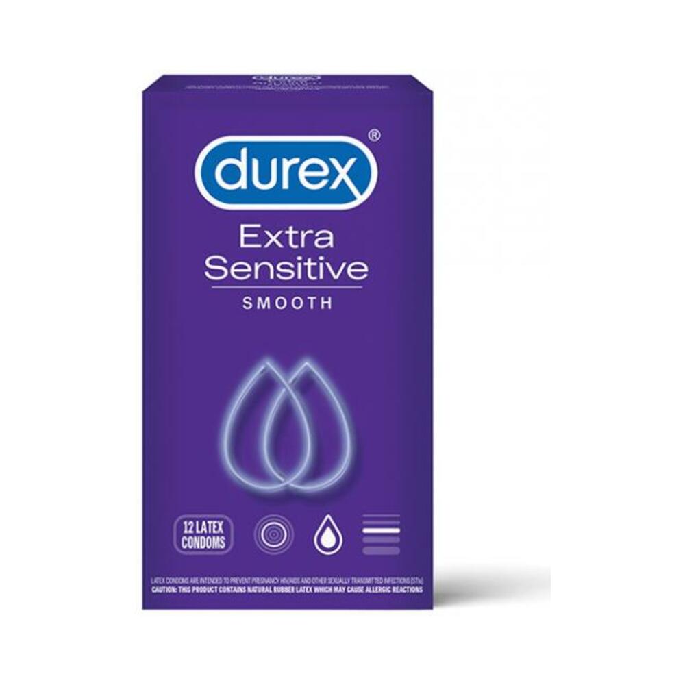 Durex Extra Sensitive Lubricated Condom Smooth 12-pack - Tophatter Daily Deals