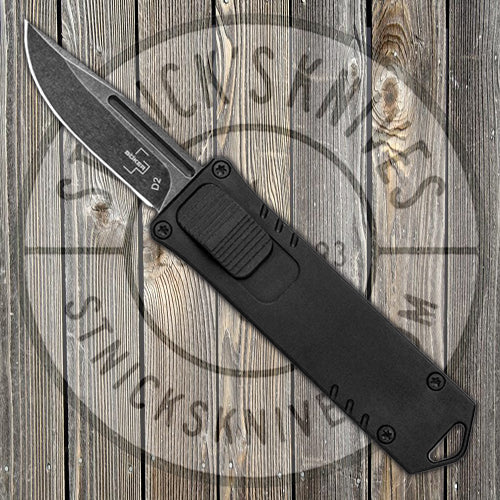 Boker Plus USB OTF - Black Aluminum Handle - D2 Steel - Automatic - 06EX270 Knives - Tophatter Daily Deals