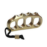 Brass Knuckle Pea Ring EDC Self Defense Tool - Tophatter Daily Deals