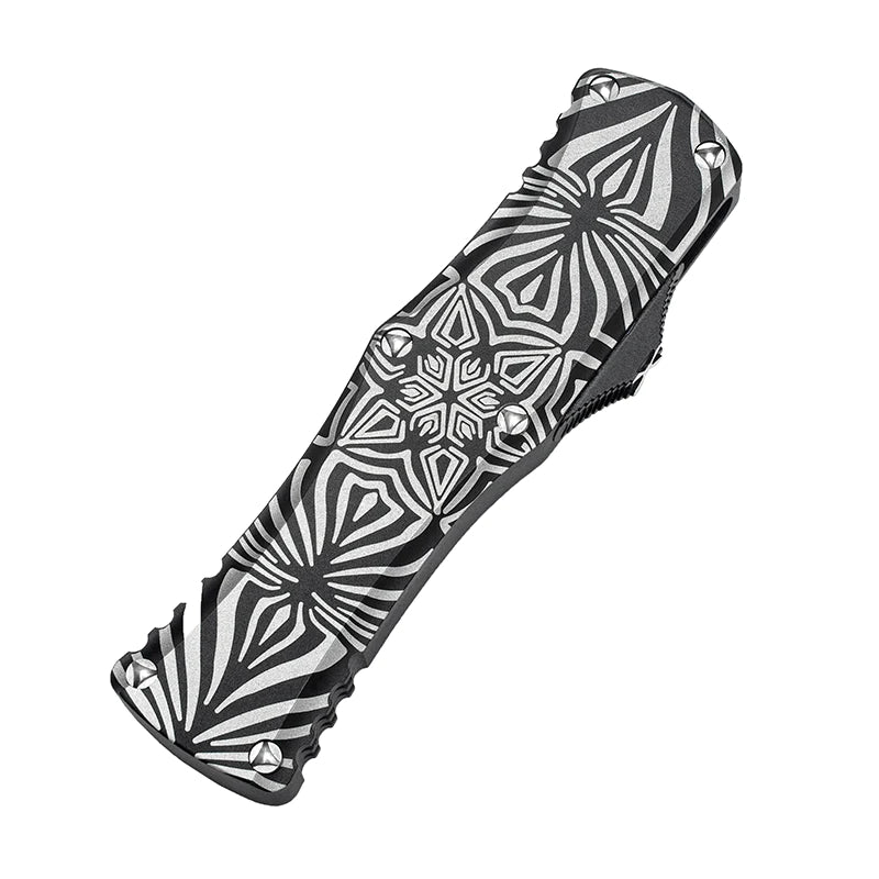 Spider Pattern Automatic Knife - Tophatter Daily Deals
