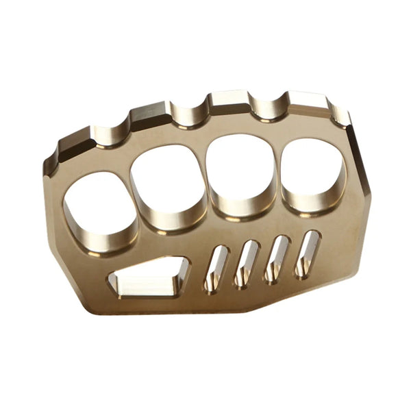 Brass Knuckle Pea Ring EDC Self Defense Tool - Tophatter Daily Deals