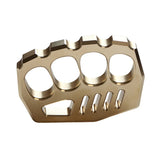 Brass Knuckle Pea Ring EDC Self Defense Tool - Tophatter Daily Deals