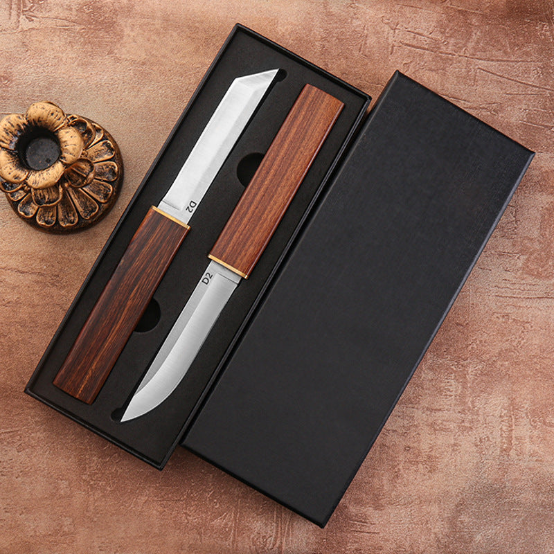 Self-defense double straight knife - Tophatter Daily Deals