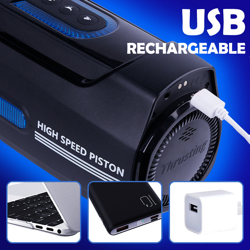 Acmejoy - Leten X9 IV Upgraded Piston Thrust Combination Heated Male Stroker with free Lubricant Masturbation Cup - Tophatter Daily Deals