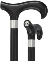 Custom-Engraved Wooden Cane: Choose Color & Personalize - Tophatter Daily Deals