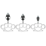 New Products Anal Plugs Metal Finger Tiger Anal Plugs Rear Anal Plugs Adult Erotic Sex Products Anal Plugs - Tophatter Daily Deals