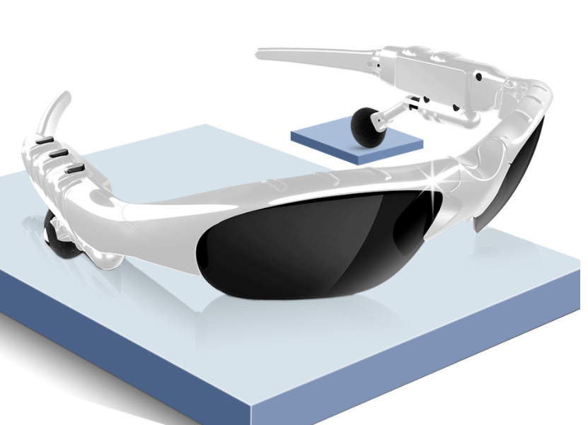 Black Music Stereo Bluetooth Glasses with Phone Wireless Earphones With Anti UV400 Polarizing Lens features 0 - Tophatter Daily Deals