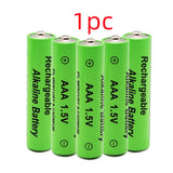 Alkaline Rechargeable Battery Industrial Grade 5 AA 1.5V AAA Green 1PCS 0 - Tophatter Daily Deals