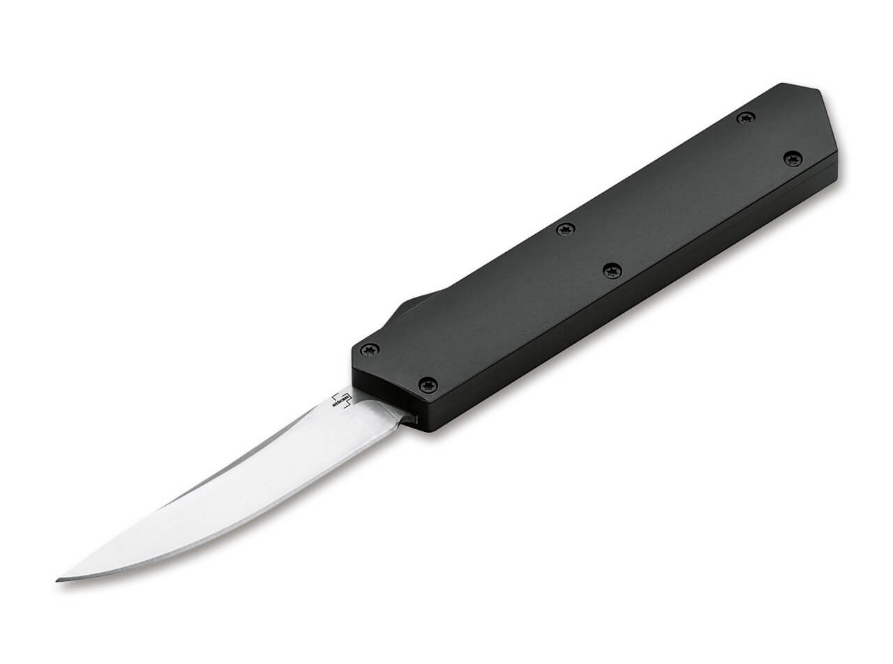 Boker Plus Kwaiken - Black Aluminum Handle - D2 Steel - Automatic - 06EX551 Knives - Tophatter Daily Deals