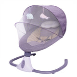 Baby Rocking Chair Soothing Chair Electric Smart Cradle Sky grey 0 - Tophatter Daily Deals