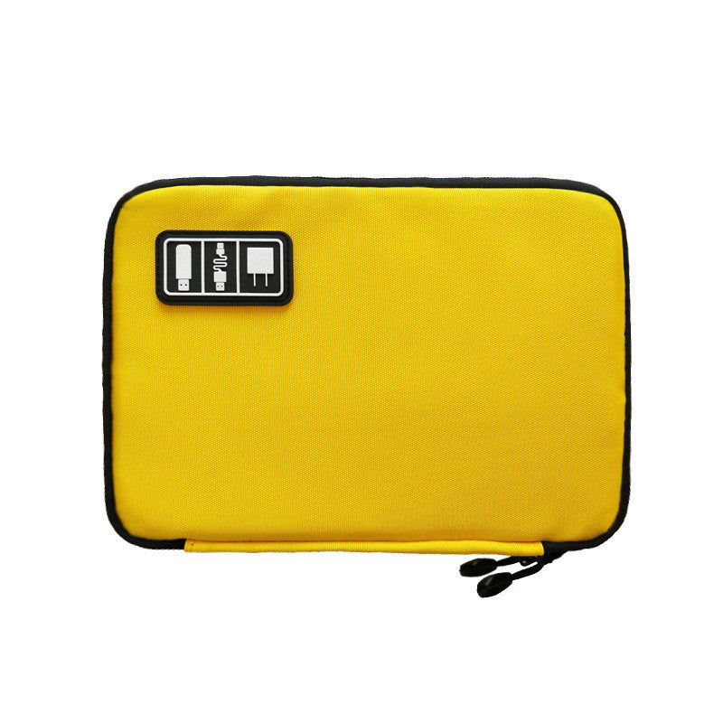 Cable Organizer System Kit Case Yellow 0 - Tophatter Daily Deals