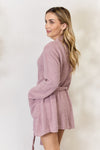 Hailey & Co Tie Front Long Sleeve Robe - Tophatter Deals and Online Shopping - Electronics, Jewelry, Beauty, Health, Gadgets, Fashion - Tophatter's Discounts & Offers - tophatters - tophatters.co