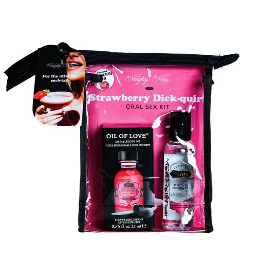 Cocktail Kits Strawberry Dick-quiri Gift Set - Tophatter Daily Deals