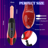 Acmejoy - 9 Thrusting Vibrating Heating Dildo Sex Machine Dildos - Tophatter Daily Deals