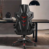 Backrest Staff Ergonomic Game Swivel Chair Reclinable Seat 0 - Tophatter Daily Deals