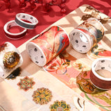 Ancient Style Hand Book Tape Stickers Sticky Notes Gift Box 0 - Tophatter Daily Deals