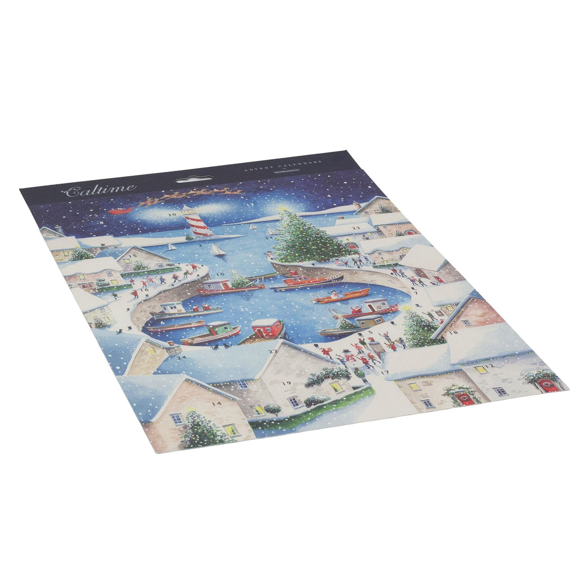 Christmas by the Sea Advent Calendar | Large Traditional Picture Advent Calendar Advent Calendar - Tophatter Daily Deals