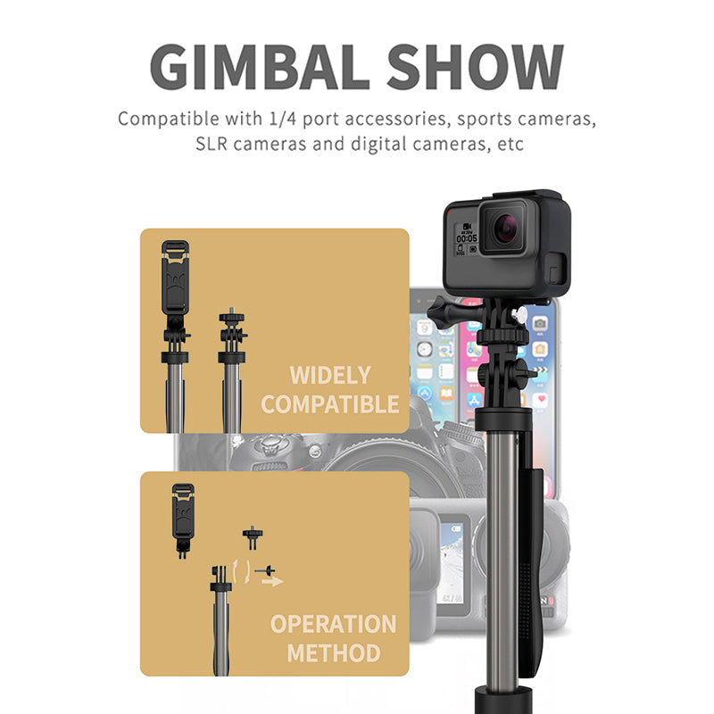 Bluetooth Mobile Phone Camera Floor Stand 0 - Tophatter Daily Deals