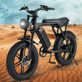 20 Inch 48 V Power Bicycle Fat Tire Snow 0 - Tophatter Daily Deals