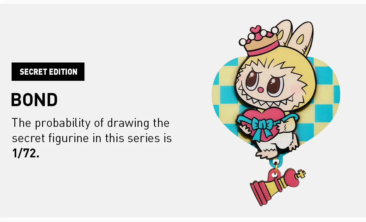 Genuine Pop Mart The Monster Labubu 'Let's Checkmate' Chess Adventure Series Fridge Magnet Mythical - Tophatter Daily Deals