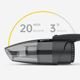 120W Wireless Car Cleaner Rechargeable 0 - Tophatter Daily Deals