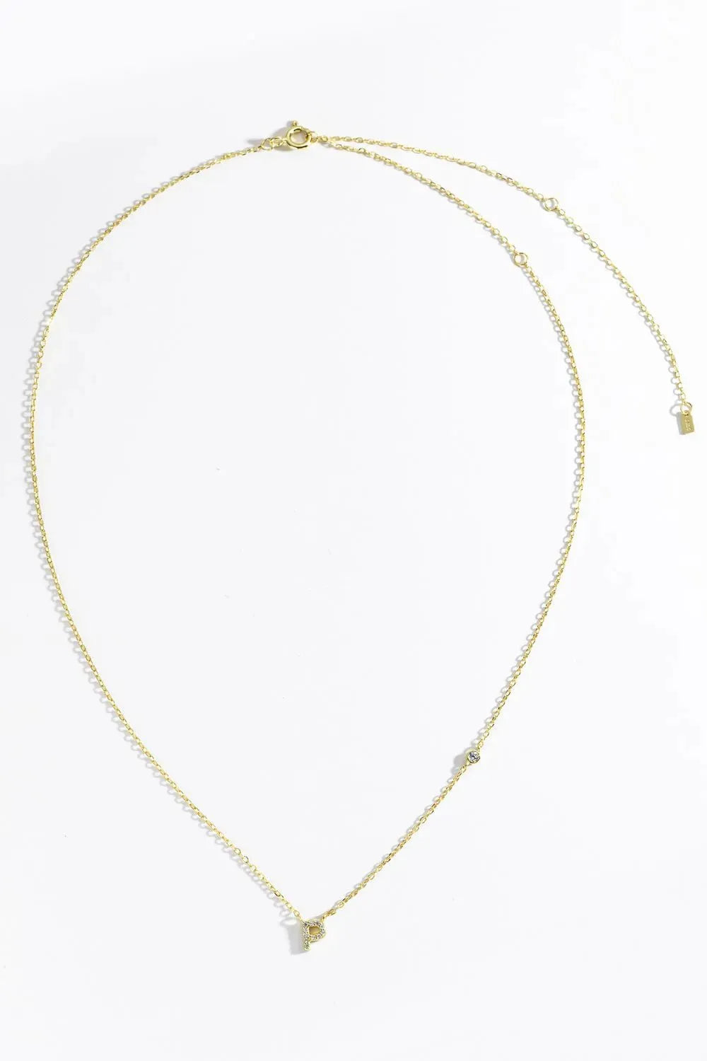 L To P Zircon 925 Sterling Silver Necklace Necklaces - Tophatter Daily Deals