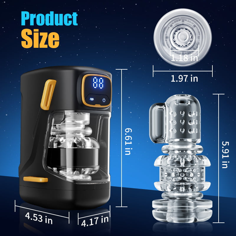 ThrustMate Pro Acmejoy - Wearable Male Masturbation Cup Thrusting 300 Thrusts/Min Stroker Masturbation Cup - Tophatter Daily Deals